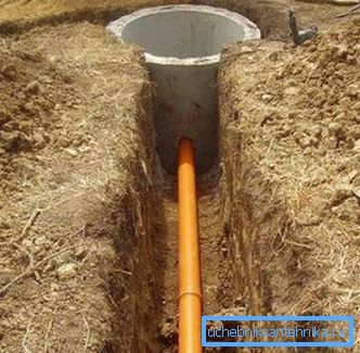 Connection to a well or cesspool must be treated with a sealant Connection to a well or cesspool must be treated with a sealant
