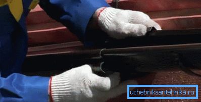 Gutter connection