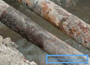 The condition of many pipes leaves much to be desired