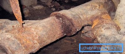 Pipeline condition requires replacement Pipeline condition requires replacement