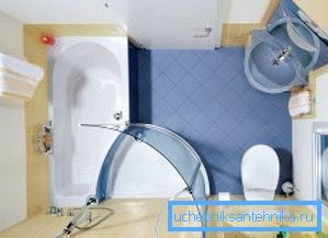 3088 Shower unit with bathtub