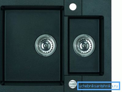 Modern overhead sink with dimensions 60x80.