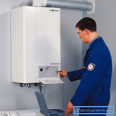 Modern gas boilers work automatically. Modern gas boilers work automatically.
