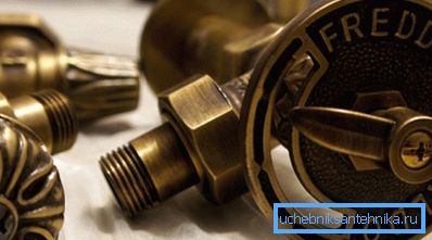Modern valves, made in retro style Modern valves, made in retro style
