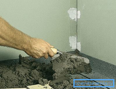 Creating a second concrete layer