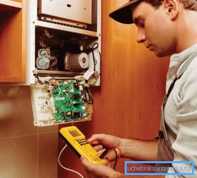 Experts check all systems and measure indicators before equipment starts up. Experts check all systems and measure indicators before equipment starts up.