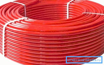 Special pipe for underfloor heating - cross-linked polyethylene