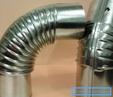 Special adapters that allow turning the trunk at the required angle Special adapters that allow turning the trunk at the required angle