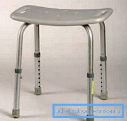 Special chairs are used for the elderly and have the ability to adjust