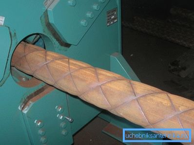 Special machine for creating such a notch