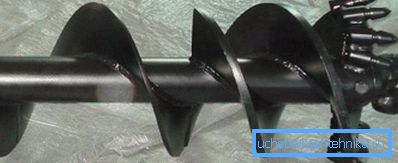 Spiral (auger) drill. Spiral (auger) drill.