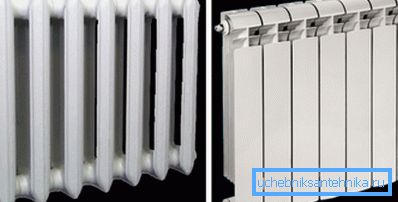 Comparison of iron and bimetallic radiators produced by many parameters. Comparison of iron and bimetallic radiators produced by many parameters.