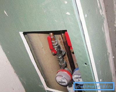 Counters in drywall box