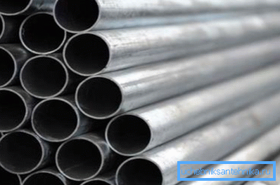 Steel pipe to protect electrical cable