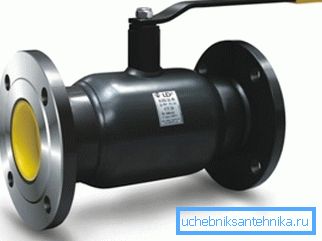Steel ball valve KSH 50 mm