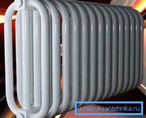 The steel tubular radiator is safe due to the lack of sharp corners The steel tubular radiator is safe due to the lack of sharp corners