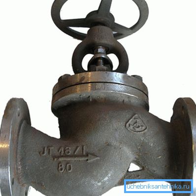 Steel screw valve. Steel screw valve.
