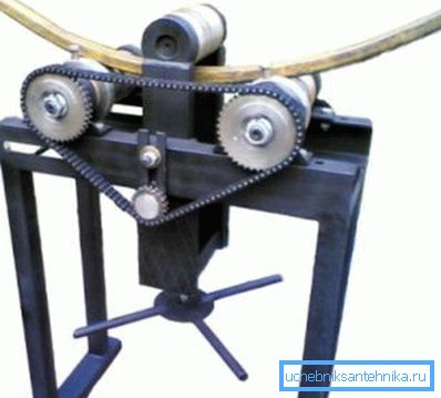 Bending machine for profile pipes Bending machine for profile pipes