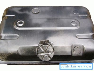 Old fuel tank is fine Old fuel tank is fine