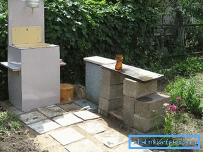 Stationary washstand Stationary washstand