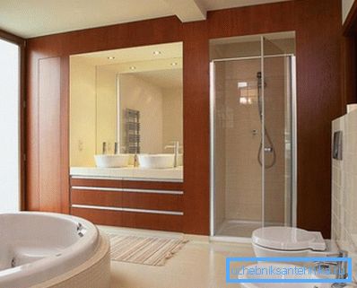 Stylish and functional bathroom with shower Stylish and functional bathroom with shower