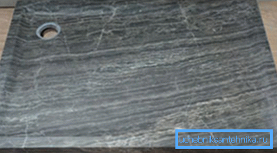 The stylish small pallet from a natural stone. The stylish small pallet from a natural stone.