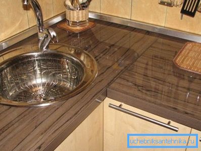 Chipboard and plastic table top Chipboard and plastic table top