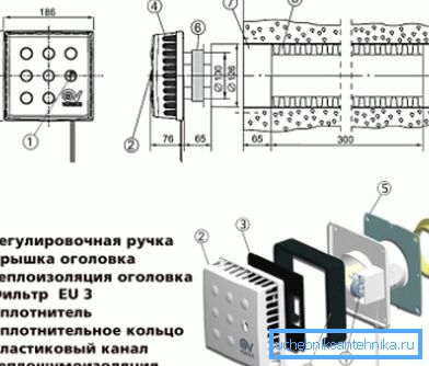 The structure of the inlet valve The structure of the inlet valve