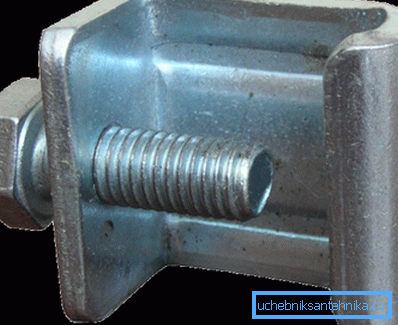 Clamp - reliable fastener for ventilation