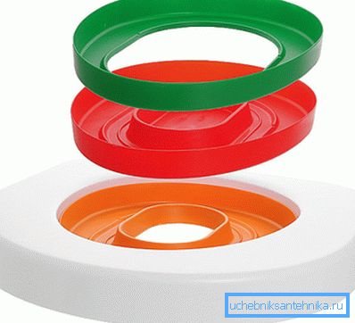 There are even special toilet seats for cats. There are even special toilet seats for cats.
