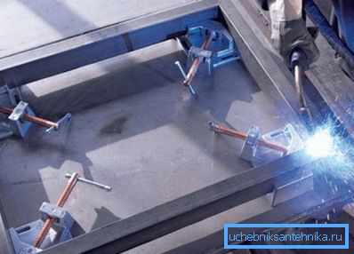 Welded parts Welded parts