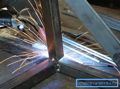 Welded connection allows you to get the most durable connection Welded connection allows you to get the most durable connection