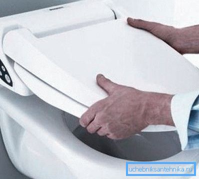 So the usual toilet turns into a heated So the usual toilet turns into a heated