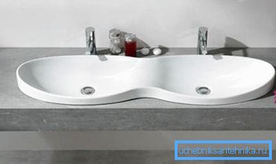 It looks like a double washbasin It looks like a double washbasin