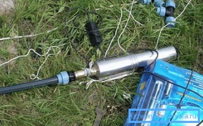 It looks like a deep well pump. It looks like a deep well pump.