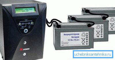 It looks like an uninterruptible power supply with batteries It looks like an uninterruptible power supply with batteries