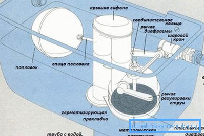 It looks like the toilet drain system completely.