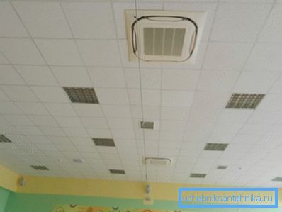 This is the visible part of the air supply system. This is the visible part of the air supply system.