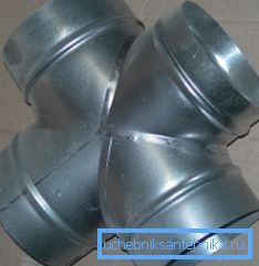 Such elements are needed to create a complex ventilation system. Such elements are needed to create a complex ventilation system.