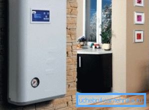 This boiler does not take much space in the apartment. This boiler does not take much space in the apartment.