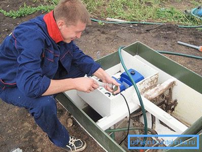 Maintenance of bioremediation stations Maintenance of bioremediation stations
