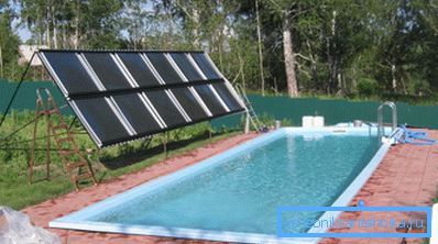 The heat of the sun can be used in different ways. The heat of the sun can be used in different ways.