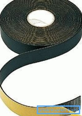 Heat-insulating self-adhesive tape Heat-insulating self-adhesive tape