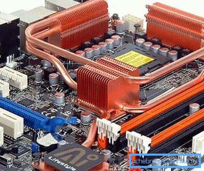 Heat pipes in the PC cooling system Heat pipes in the PC cooling system