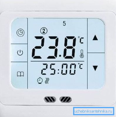 Thermostat convector heating Thermostat convector heating