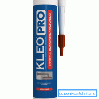 Heat-resistant sealant to remove leakage in the heating device Heat-resistant sealant to remove leakage in the heating device