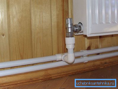 The type of pipe routing is important. The type of pipe routing is important.
