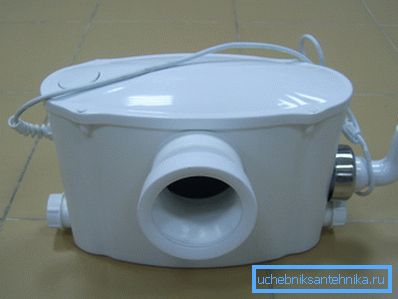 Typical domestic sewage pump.