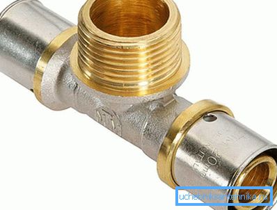 With crimp connection and male thread With crimp connection and male thread