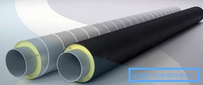 Pipe 219x6 with insulation can have a diameter of 300 and even 400 mm, it all depends on the layer of polyurethane foam